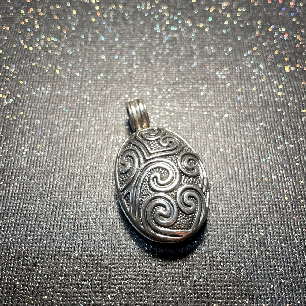 Silpada Designs Sterling Silver Locker *Retired/Unique!!